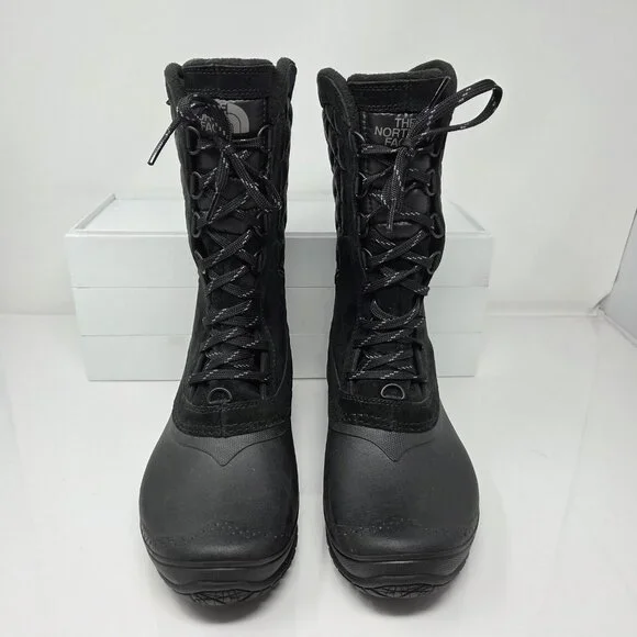 NORTH FACE Womens 9 Boots Snow Winter Thermoball Utility Mid Insulated Lace-Up - Picture 3 of 12